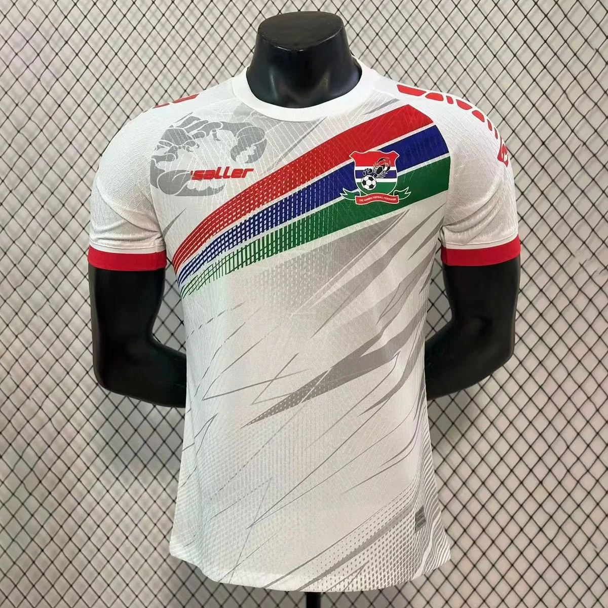 2023 Gambia Away Player Version Soccer Jersey