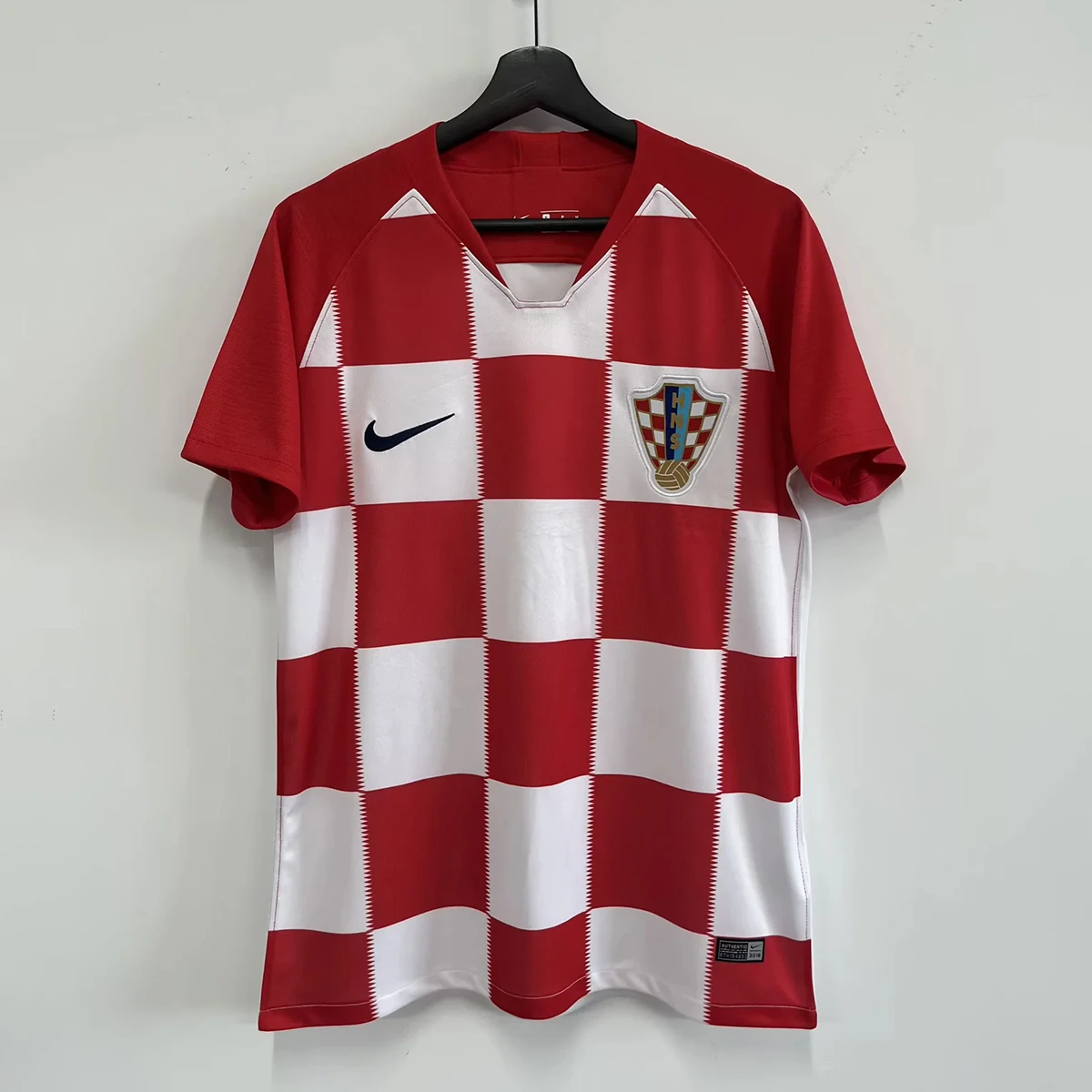 2018 Croatia Home Retro Soccer Jersey