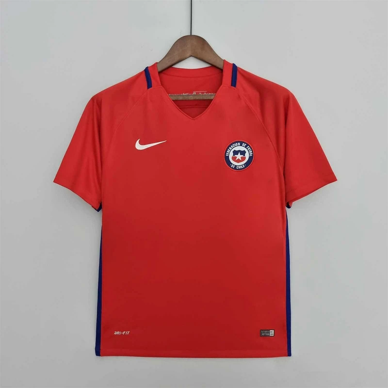 2016 Chile Home Retro Soccer Jersey