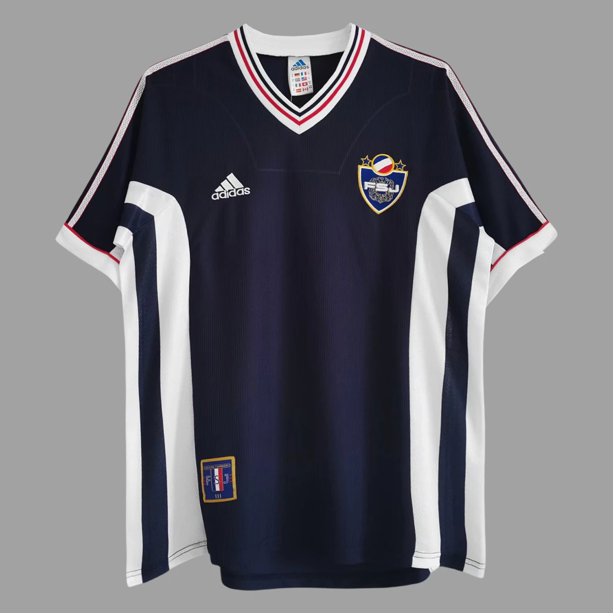 1998 Yugoslavia Home Retro Soccer Jersey