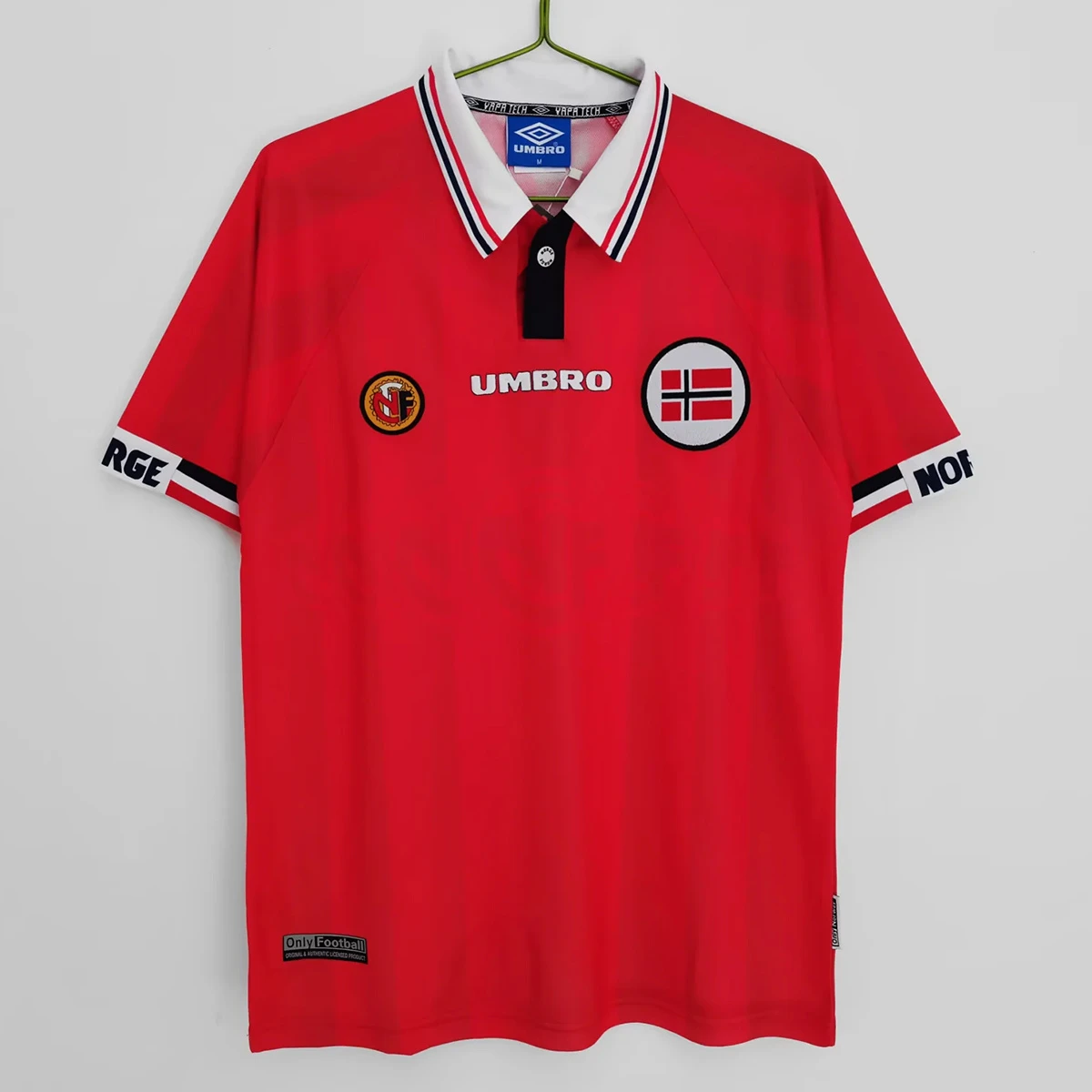 1998 Norway Home Retro Soccer Jersey