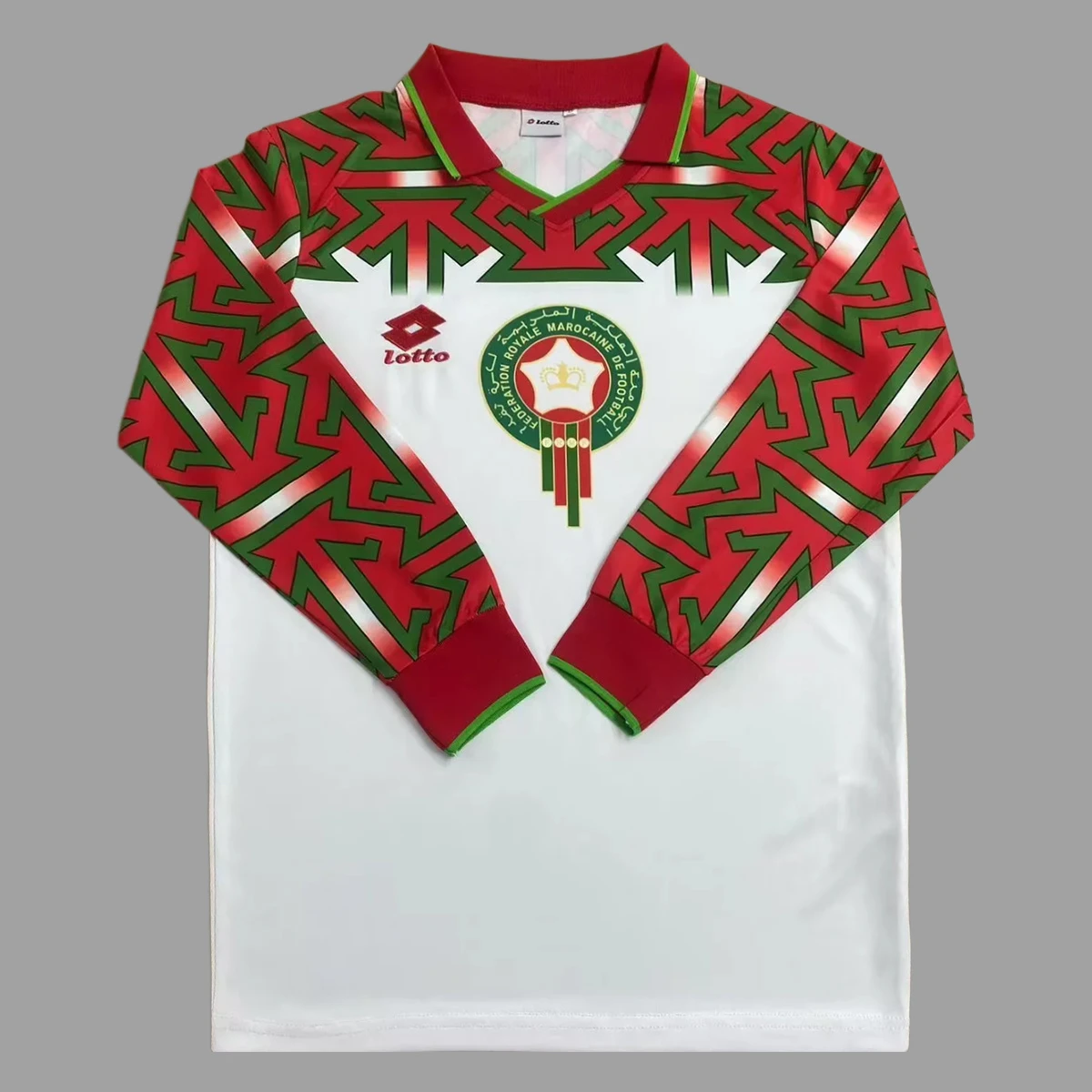 1994 Morocco Third Long Sleeve Retro Soccer Jersey