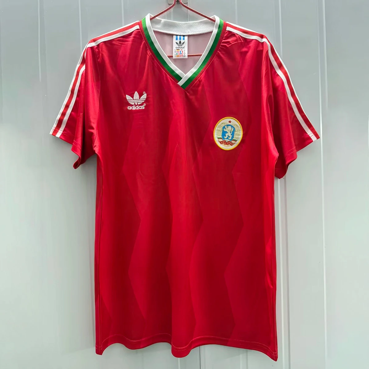 1986 Bulgaria Away Retro Soccer Jersey