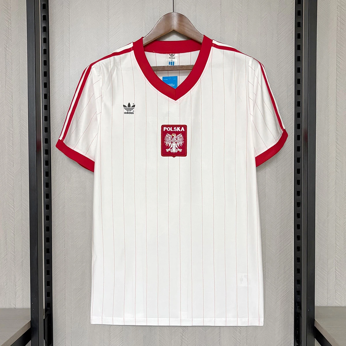 1982 Poland Home Retro Soccer Jersey