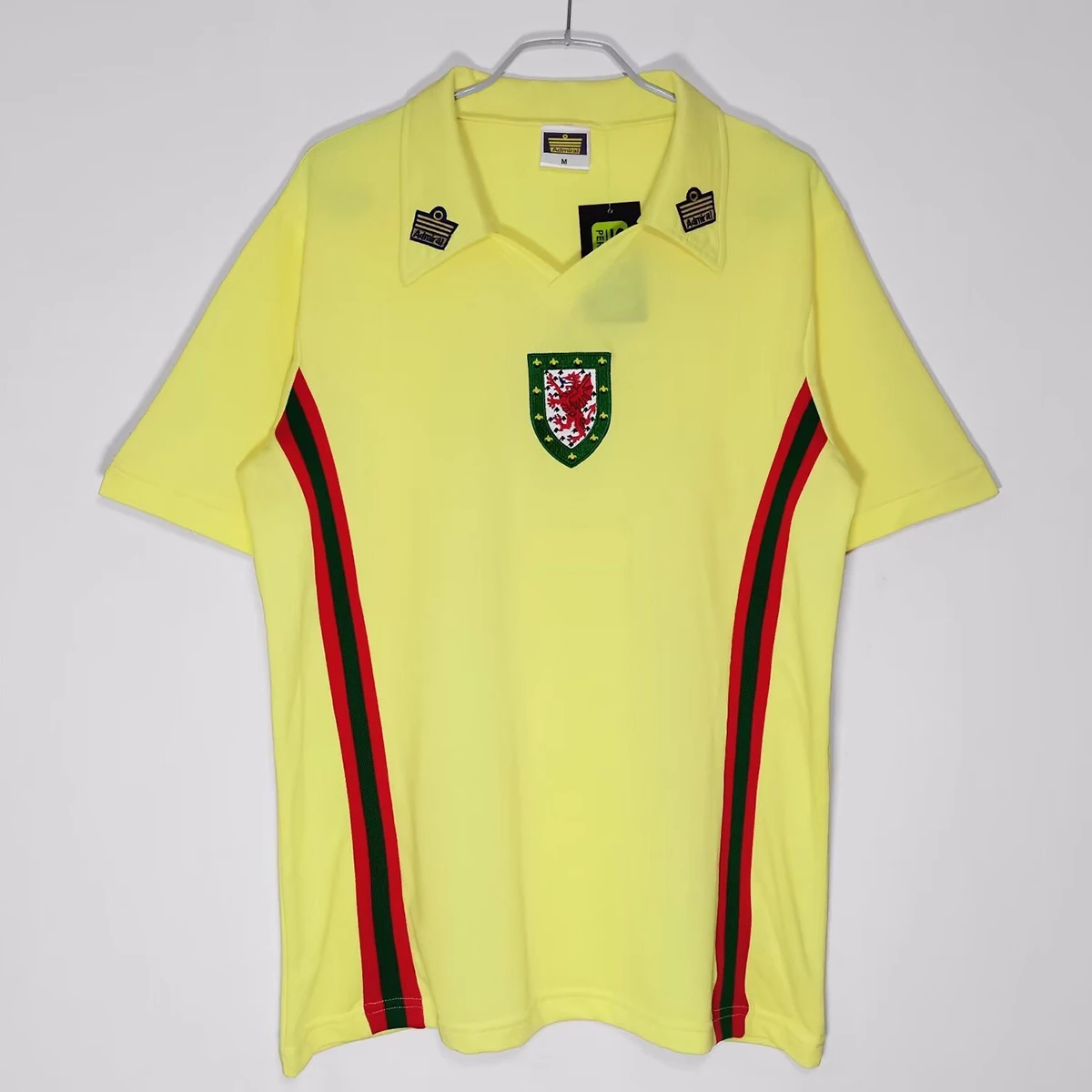 1976 Wales Away Retro Soccer Jersey