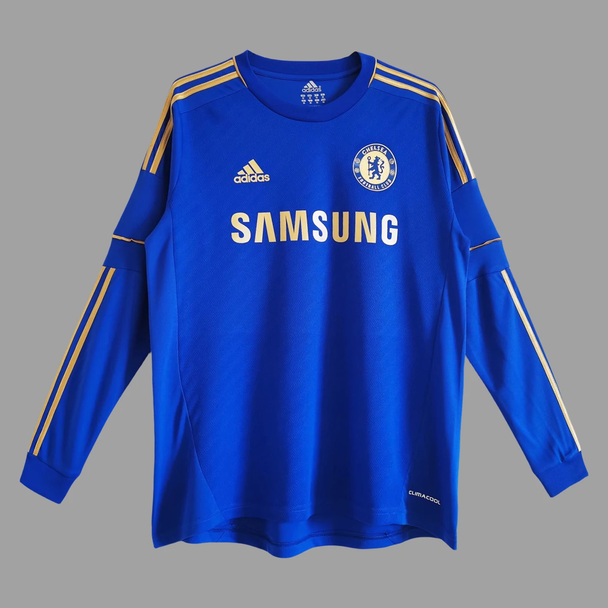 12/13 Chelsea Home Long Sleeve Retro Soccer Jersey