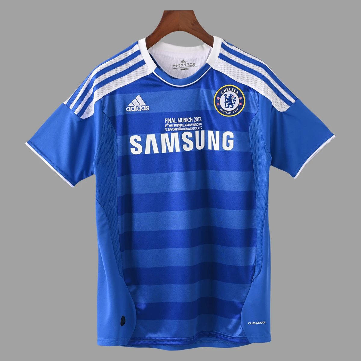 11/12 Chelsea Home Champions League Final Retro Soccer Jersey