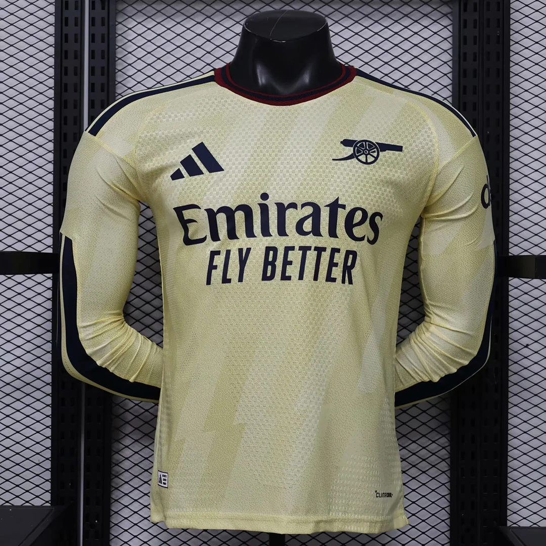 26/27 Arsenal Third Long Sleeve Player Version Soccer Jersey