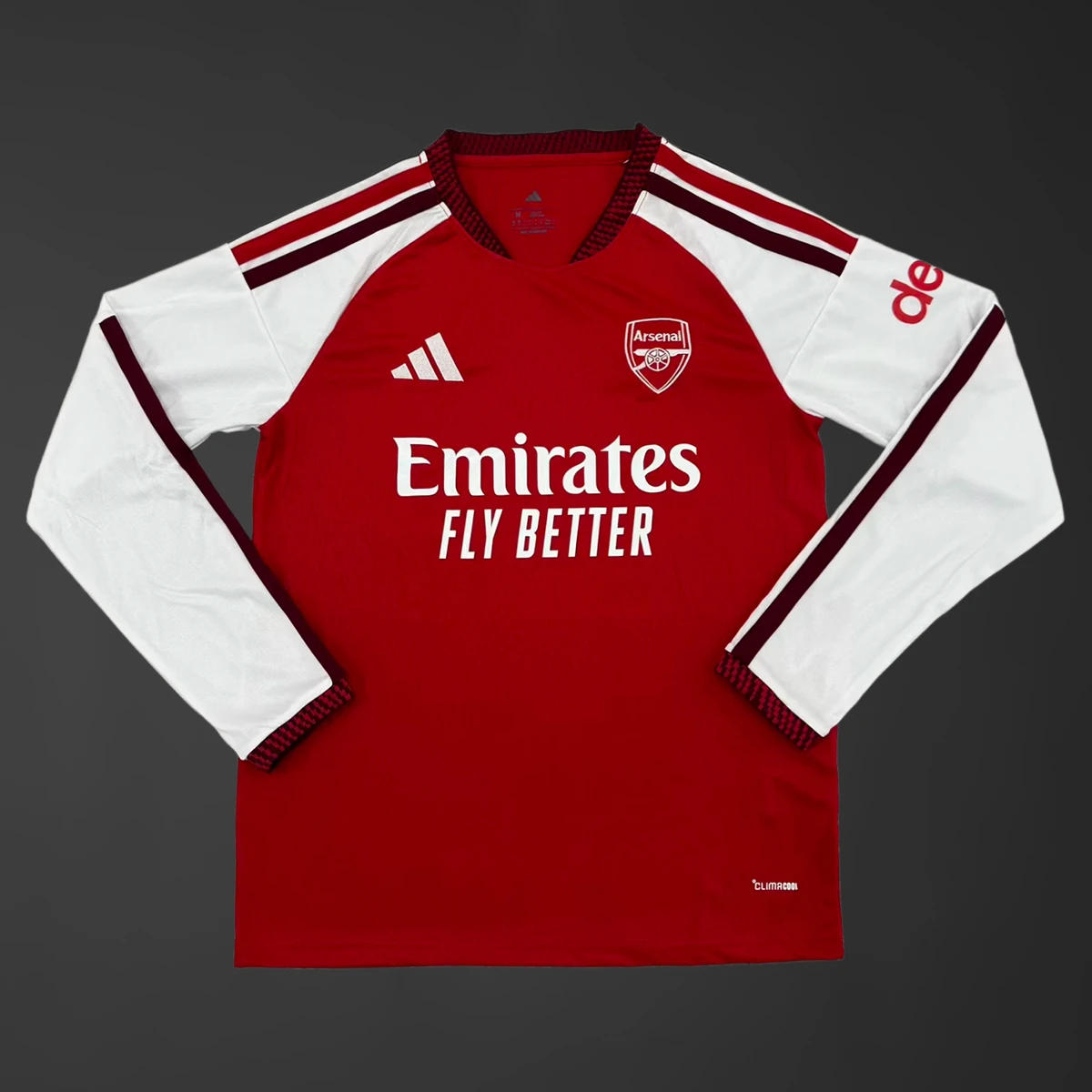 26/27 Arsenal Home Long Sleeve Soccer Jersey