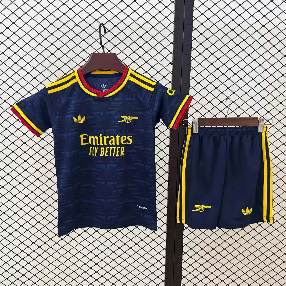 26/27 Arsenal Away Kids Soccer Jersey Size 16-28