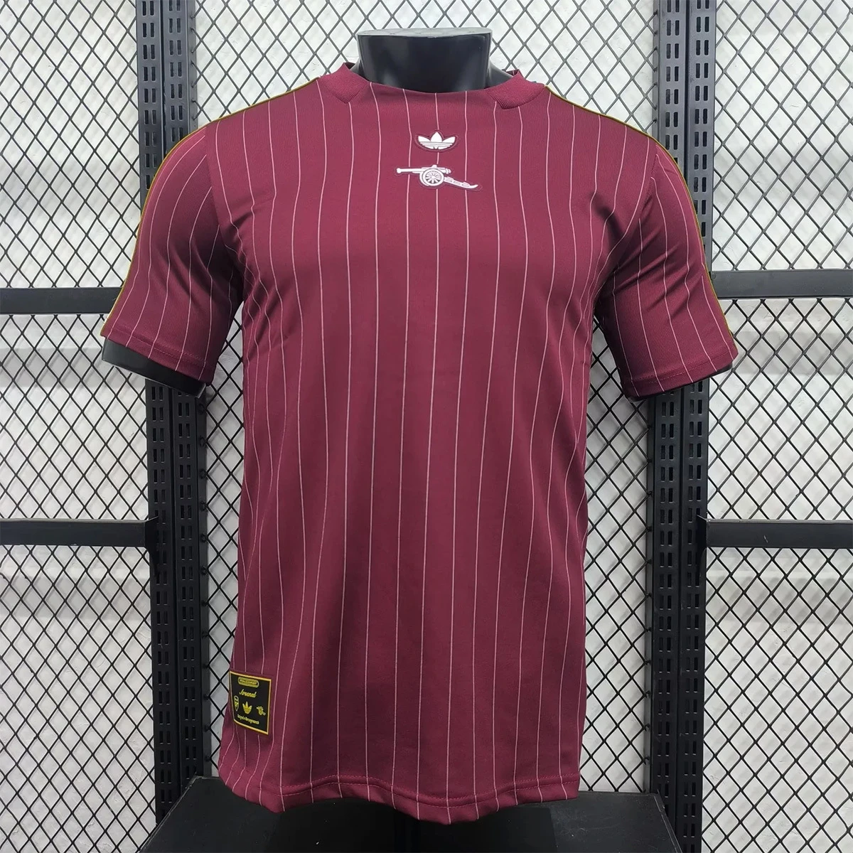 25/26 Arsenal Terrace Icons Wine Red Shirt