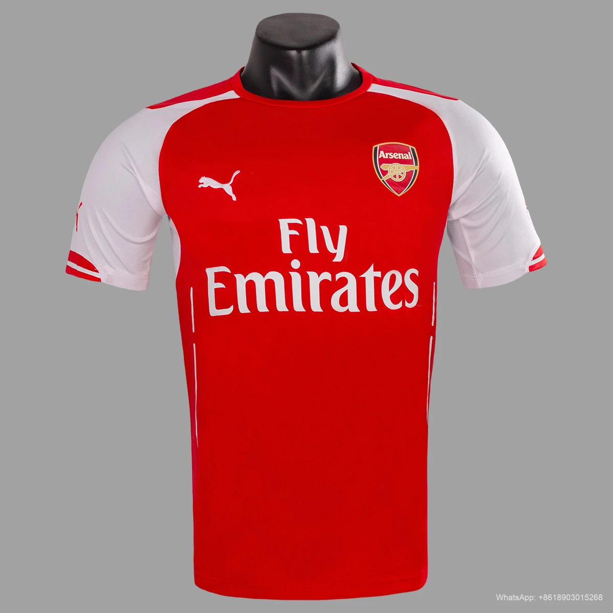 14/15 Arsenal Home Retro Soccer Jersey