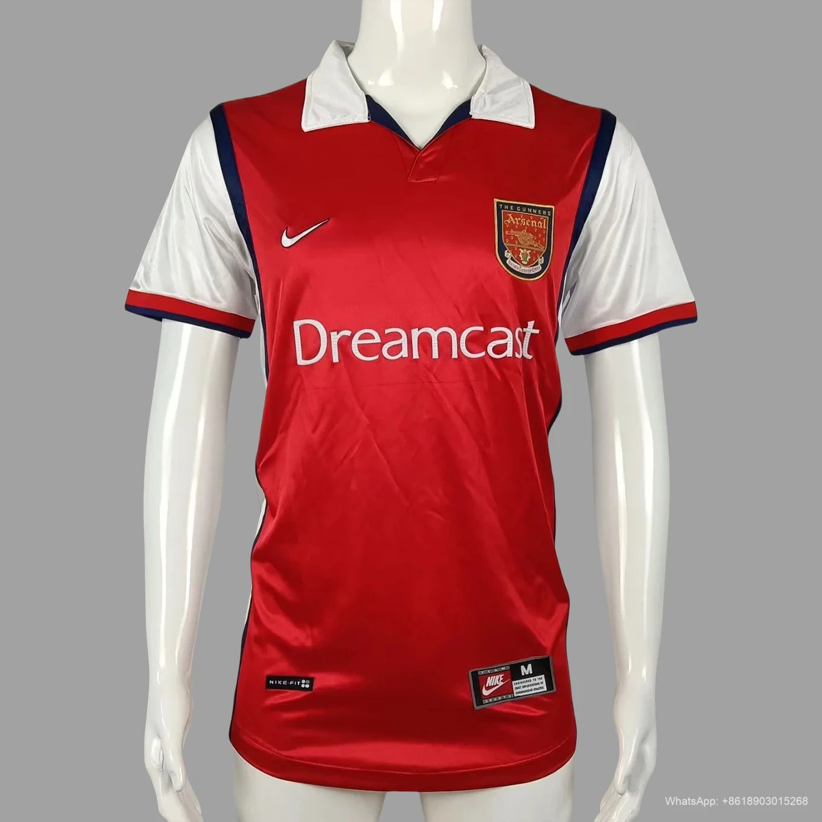 99/00 Arsenal home retro socccer jersey