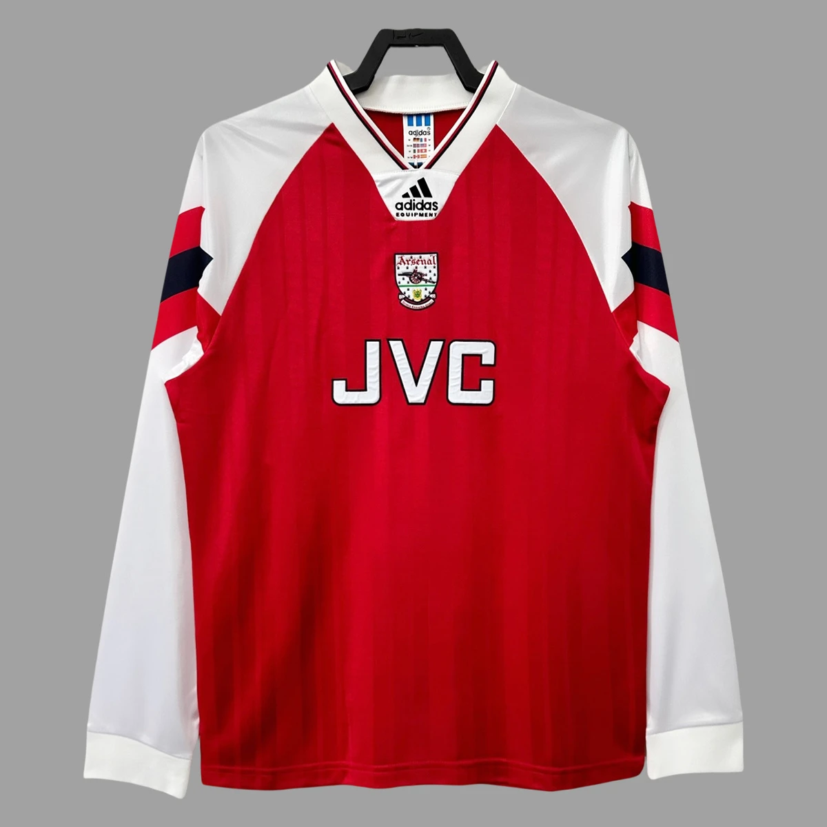 92/94 Arsenal Home Long Sleeve Retro Soccer Jersey