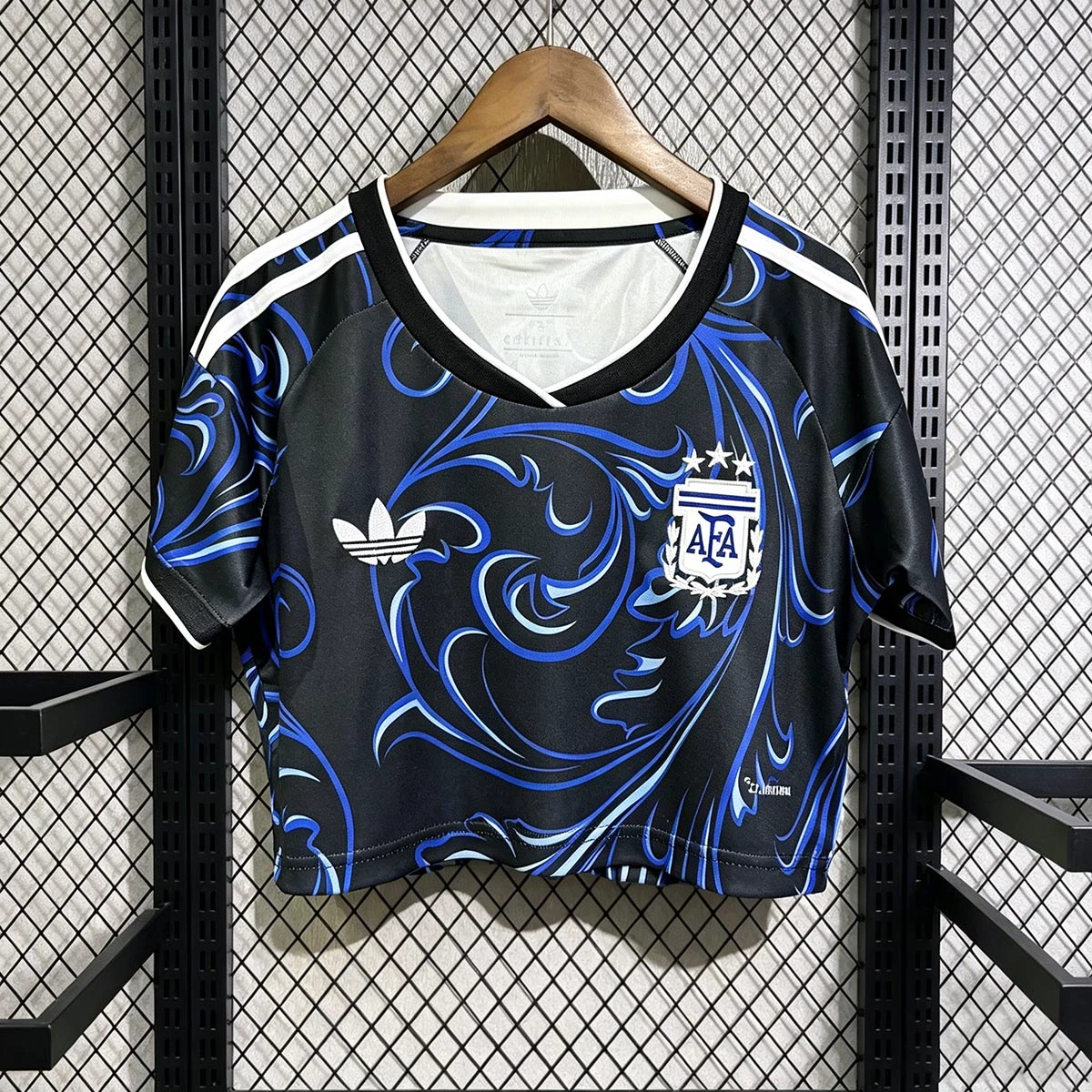 2026 Argentina Away Crop Soccer Jersey