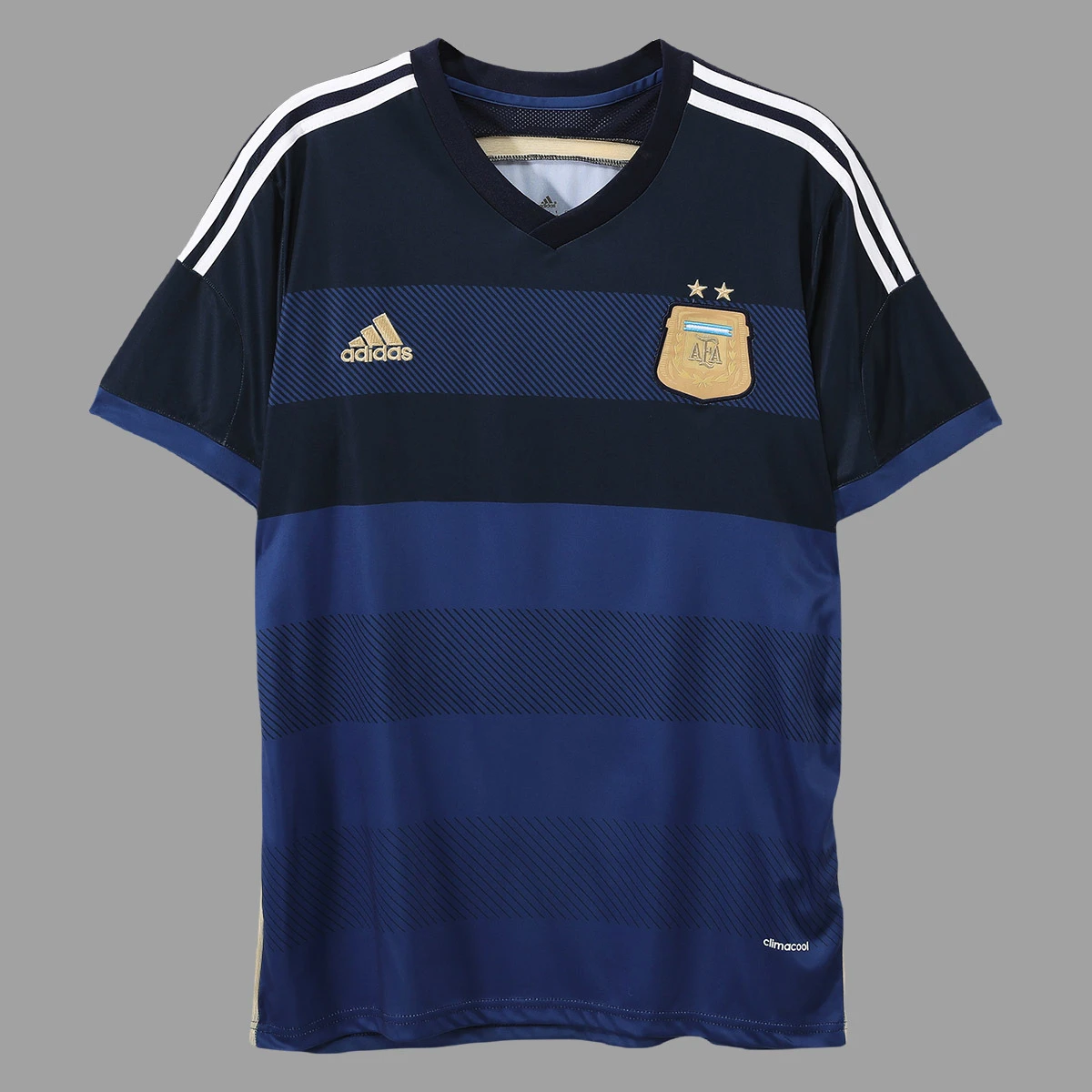 2014 Argentina Away Retro Soccer Jersey