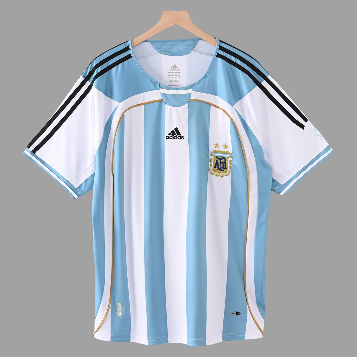 2006 Argentina Home Retro Soccer Jersey