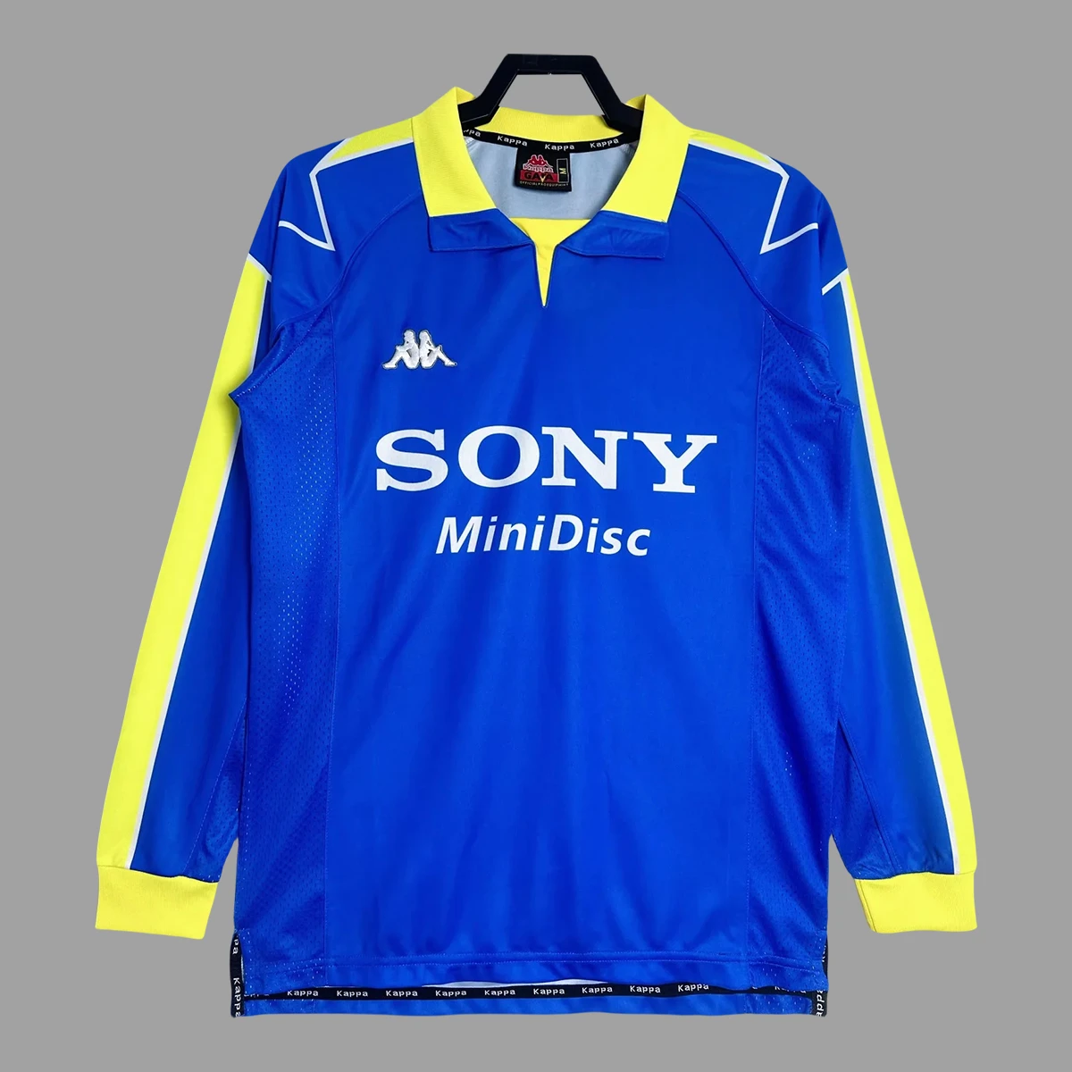 97/98 Juventus Away Long Sleeve Retro Soccer Jersey