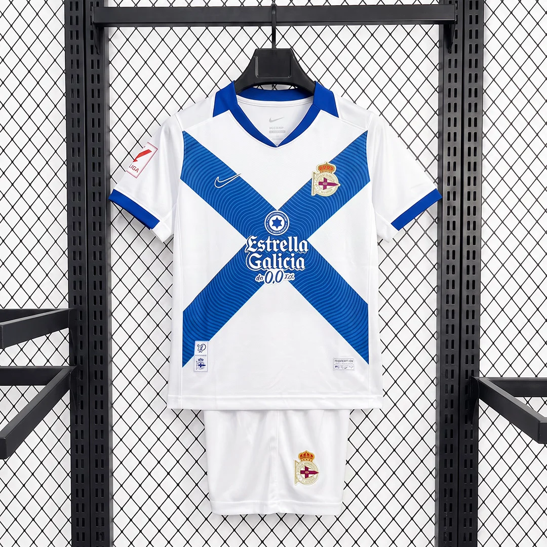 26/27 La Coruna Third Kids Soccer Jersey