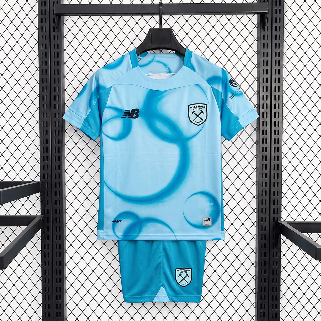 26/27 West Ham United Third Kids Soccer Jersey