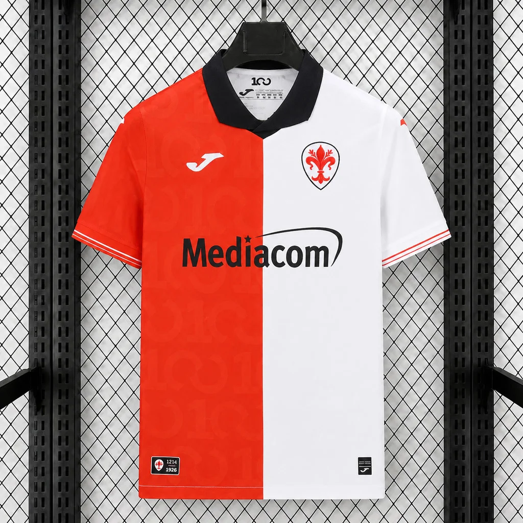 26/27 Fiorentina Centenary 100 Years Anniversary Soccer Jersey