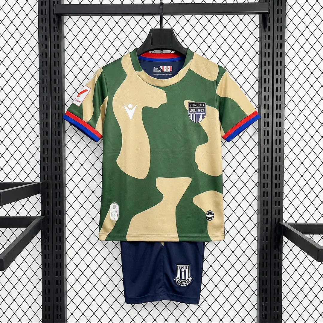 26/27 Stoke City Away Kids Soccer Jersey
