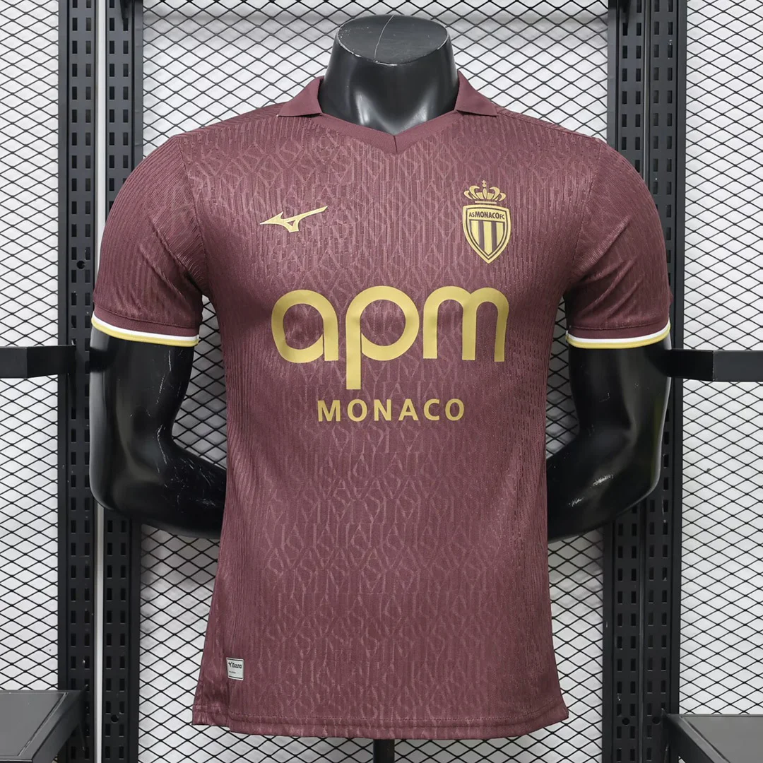 26/27 AS Monaco Away Player Version Soccer Jersey