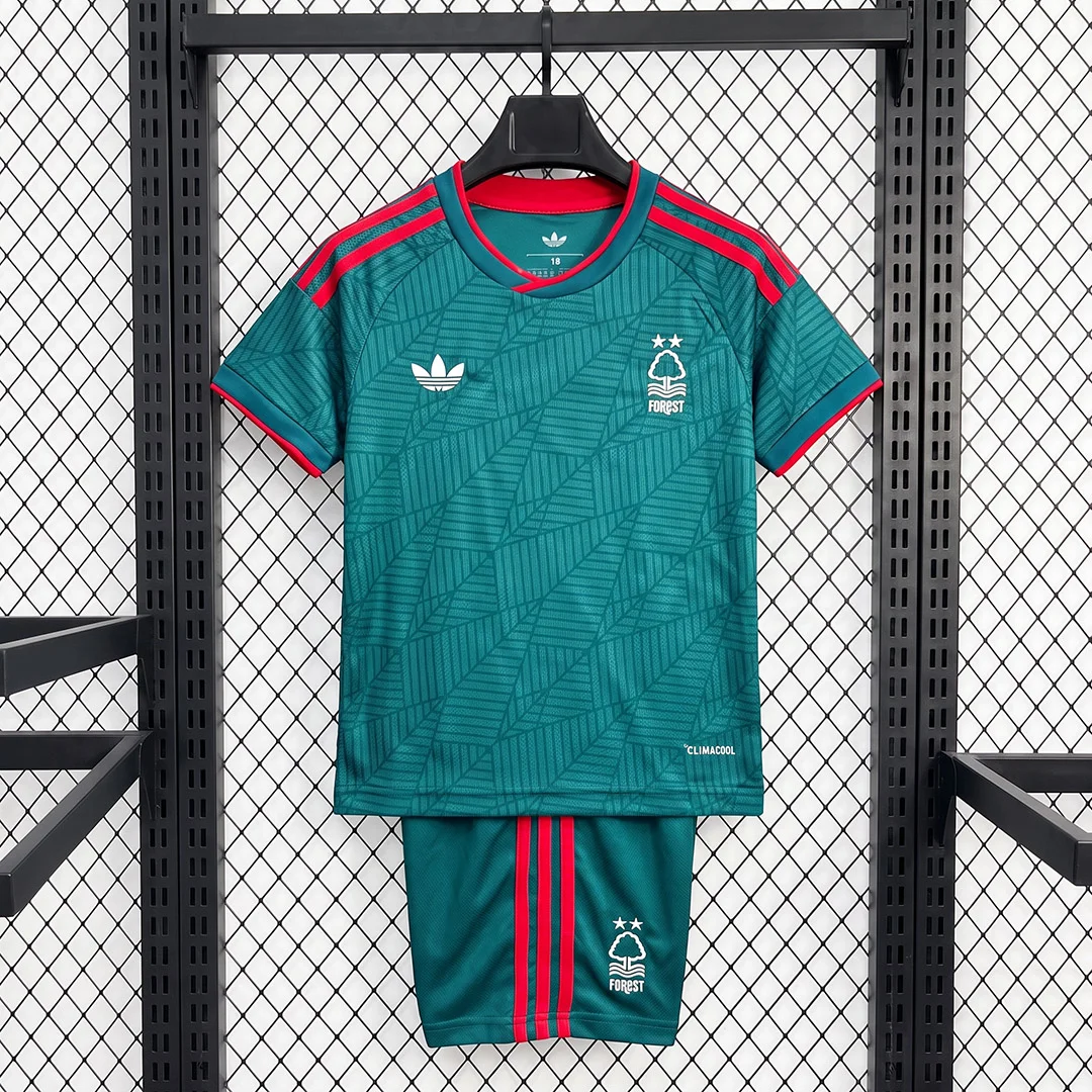 26/27 Nottingham Forest Away Kids Soccer Jersey