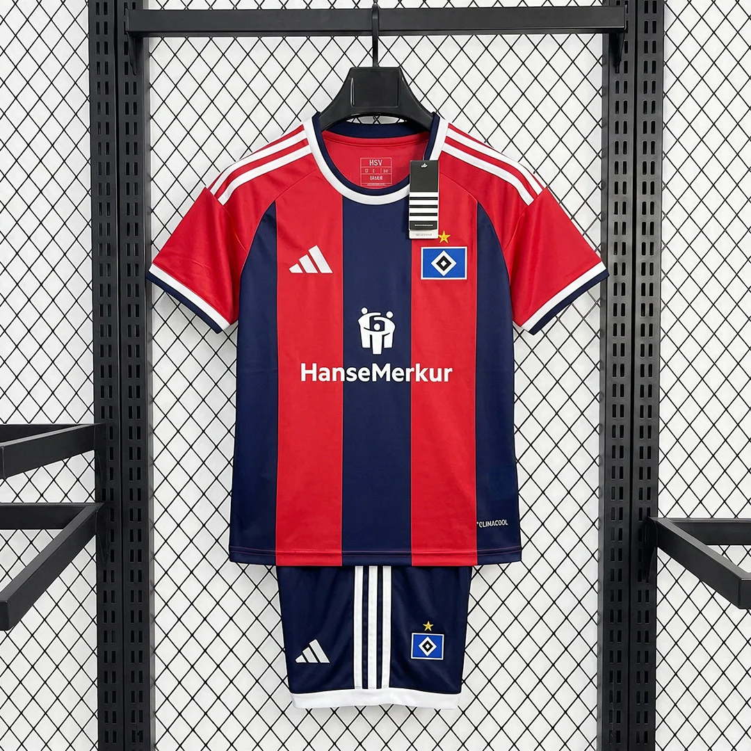 26/27 Hamburger SV Third Kids Soccer Jersey