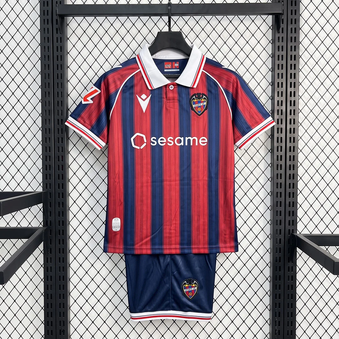 26/27 Levante UD Home Kids Soccer Jersey