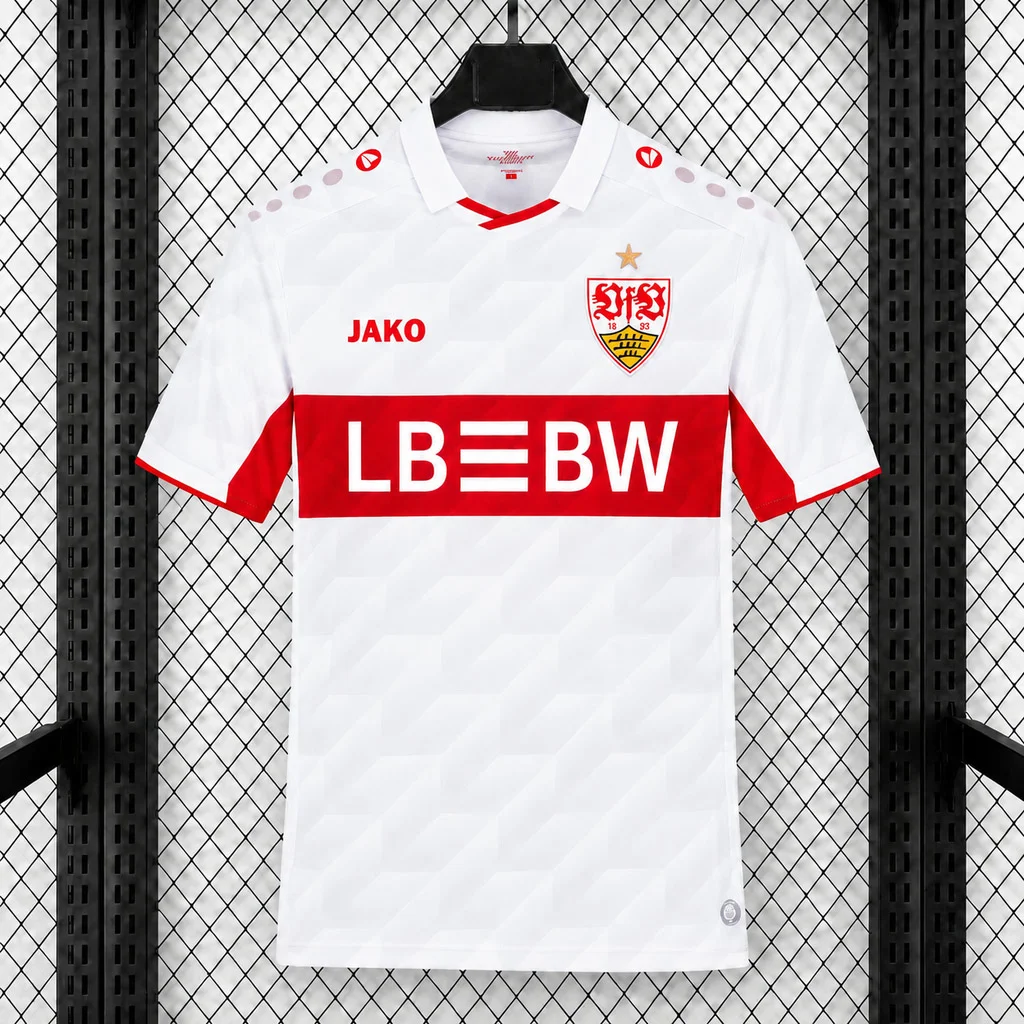 26/27 Stuttgart Champions League Home Soccer Jersey