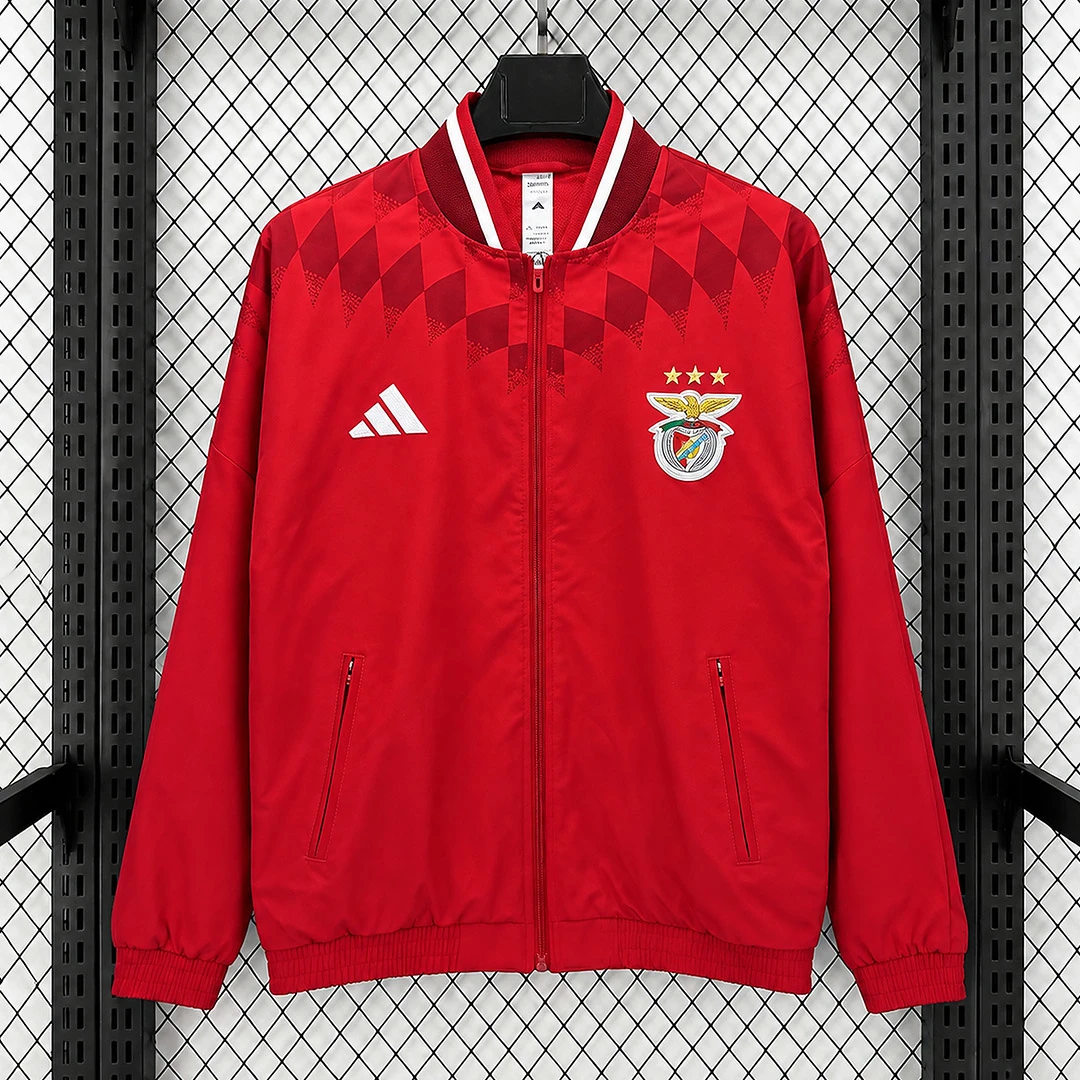 26/27 Benfica Stadium Track Top Red Windbreaker