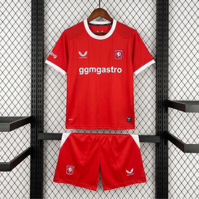 26/27 Twente Home Kids Soccer Jersey