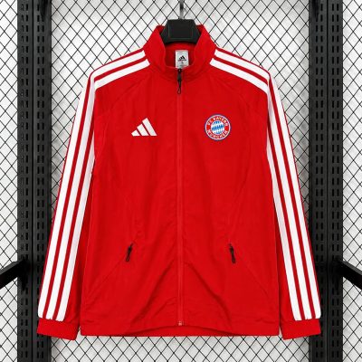 26/27 Bayern Munich Home Red Windbreaker