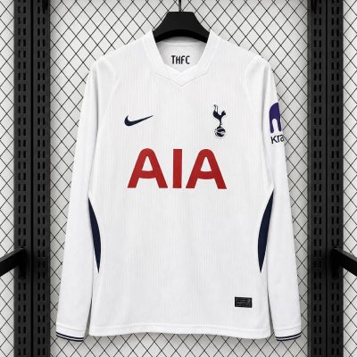 26/27 Tottenham Hotspur Home Long Sleeve Soccer Jersey