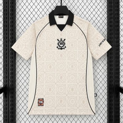 2026 Corinthians 116 Years Anniversary Beige Soccer Jersey