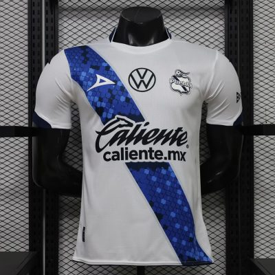 26/27 Club Puebla Home Player Version Soccer Jersey