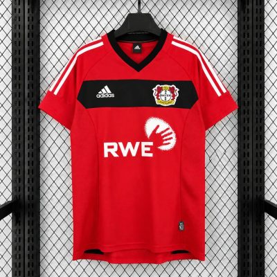 02/04 Leverkusen Home Retro Soccer Jersey
