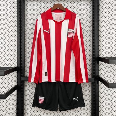 26/27 PSV Eindhoven Coen Dillen Special Edition Long Sleeve Kids Soccer Jersey