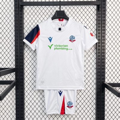 26/27 Bolton Wanderers Home Kids Soccer Jersey