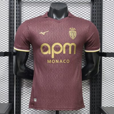 26/27 AS Monaco Away Player Version Soccer Jersey