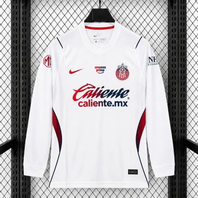 26/27 Chivas Away Long Sleeve Soccer Jersey