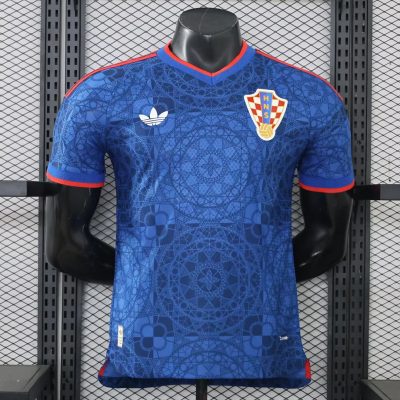 2027 Croatia Away Player Version Soccer Jersey