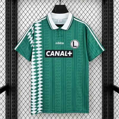 95/96 Legia Warsaw Home Retro Soccer Jersey