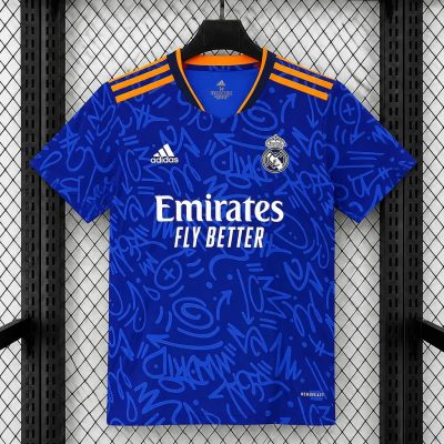 21/22 Real Madrid Away Retro Soccer Jersey