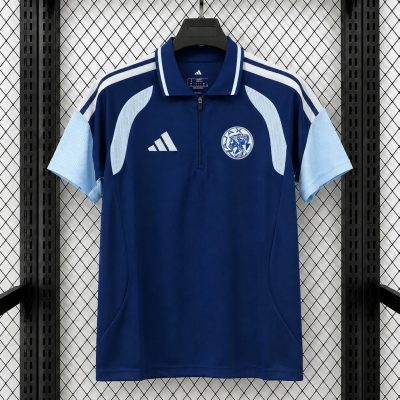 26/27 Ajax Track 2 Navy Polo Shirt