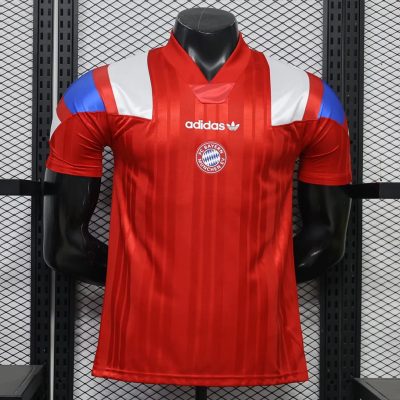 26/27 Bayern Munich EQT Red Player Version Soccer Jersey