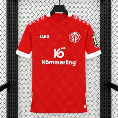 26/27 Mainz Home Soccer Jersey