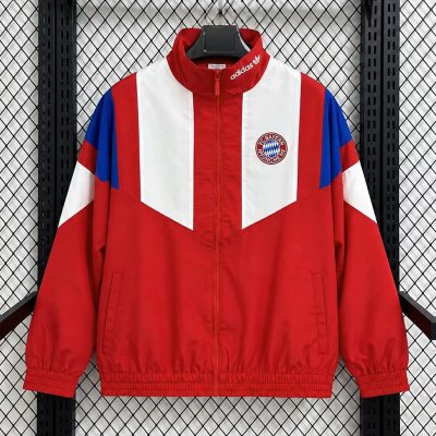 26/27 Bayern Munich EQT Red Windbreaker