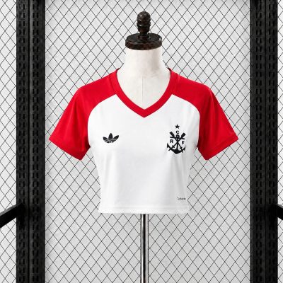 2026 Flamengo Pre-Match Women Crop Jersey